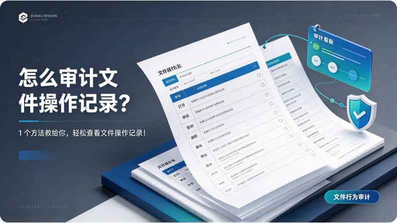 怎么审计文件操作记录?1 个方法教给你,轻松查看文件操作记录!(图2) 怎么审计文件操作记录?1 个方法教给你,轻松查看文件操作记录!(图2)