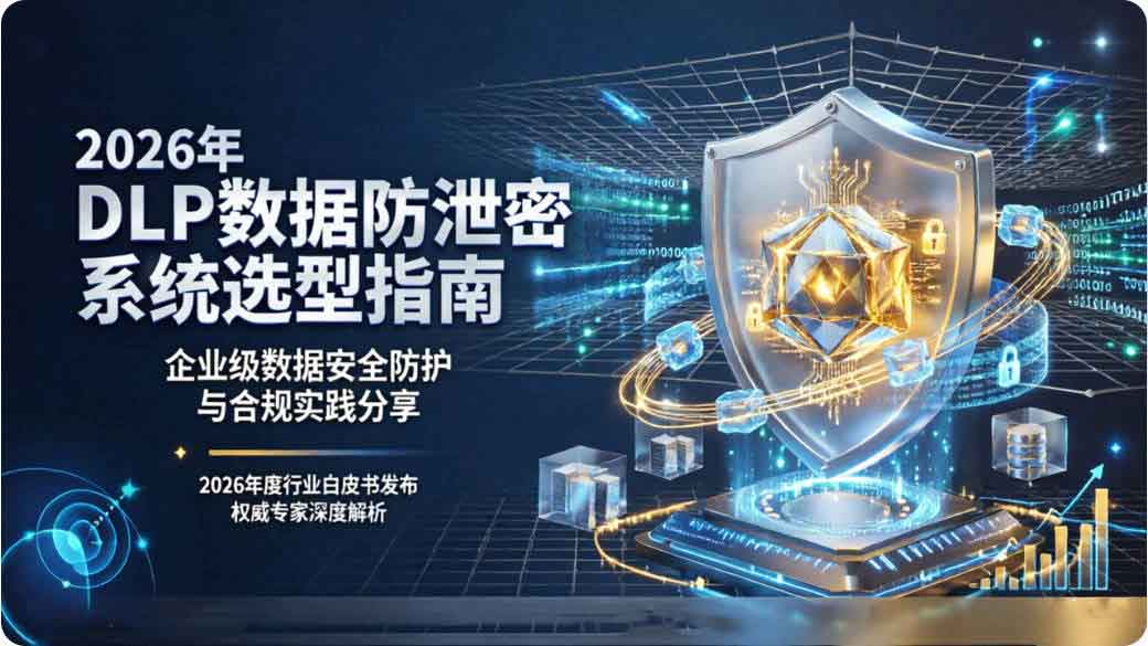 DLP 系统怎么选?2026 年 DLP 数据防泄密系统分享,看完这篇不花冤枉钱!(图2) DLP 系统怎么选?2026 年 DLP 数据防泄密系统分享,看完这篇不花冤枉钱!(图2)