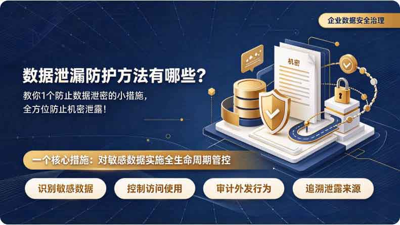 数据泄漏防护方法有哪些?教你 1 个防止数据泄密的小措施,全方位防止机密泄露!(图2) 数据泄漏防护方法有哪些?教你 1 个防止数据泄密的小措施,全方位防止机密泄露!(图2)
