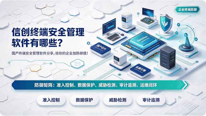 信创终端安全管理软件有哪些?国产终端安全管理软件分享,给你的企业加防御值!(图2) 信创终端安全管理软件有哪些?国产终端安全管理软件分享,给你的企业加防御值!(图2)