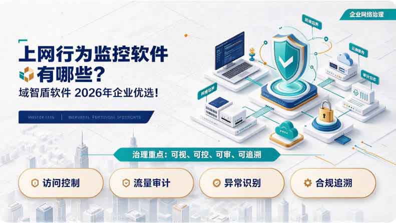 上网行为监控软件有哪些?域智盾软件 2026 年企业优选!(图2) 上网行为监控软件有哪些?域智盾软件 2026 年企业优选!(图2)
