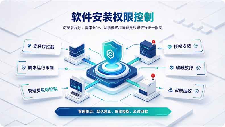 公司电脑禁止安装软件怎么实现?1 个方法教你如何禁止安装新软件,快来试试!(图3) 公司电脑禁止安装软件怎么实现?1 个方法教你如何禁止安装新软件,快来试试!(图3)