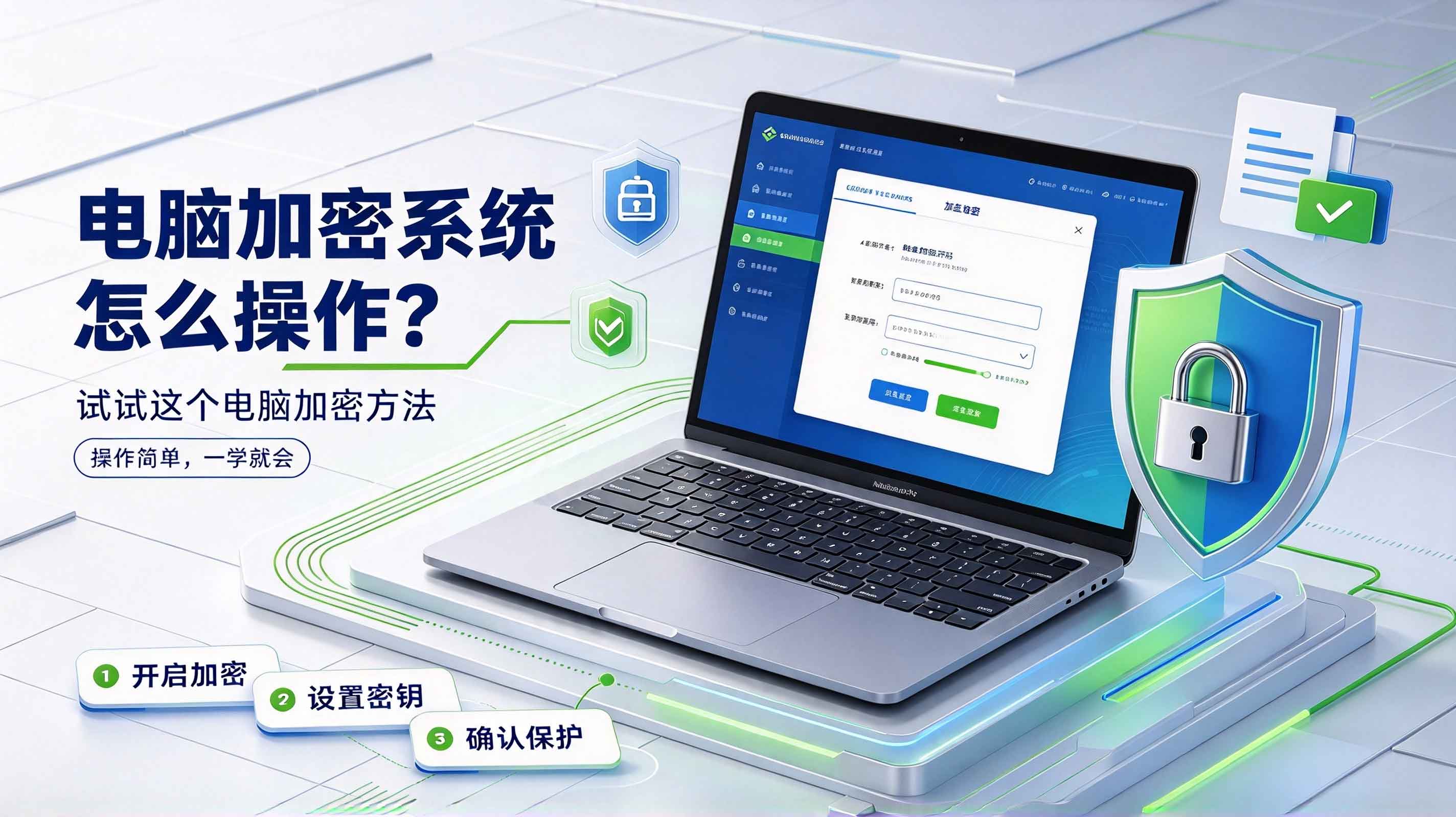 电脑加密系统怎么操作?试试这个电脑加密方法,操作简单,一学就会!(图3) 电脑加密系统怎么操作?试试这个电脑加密方法,操作简单,一学就会!(图3)