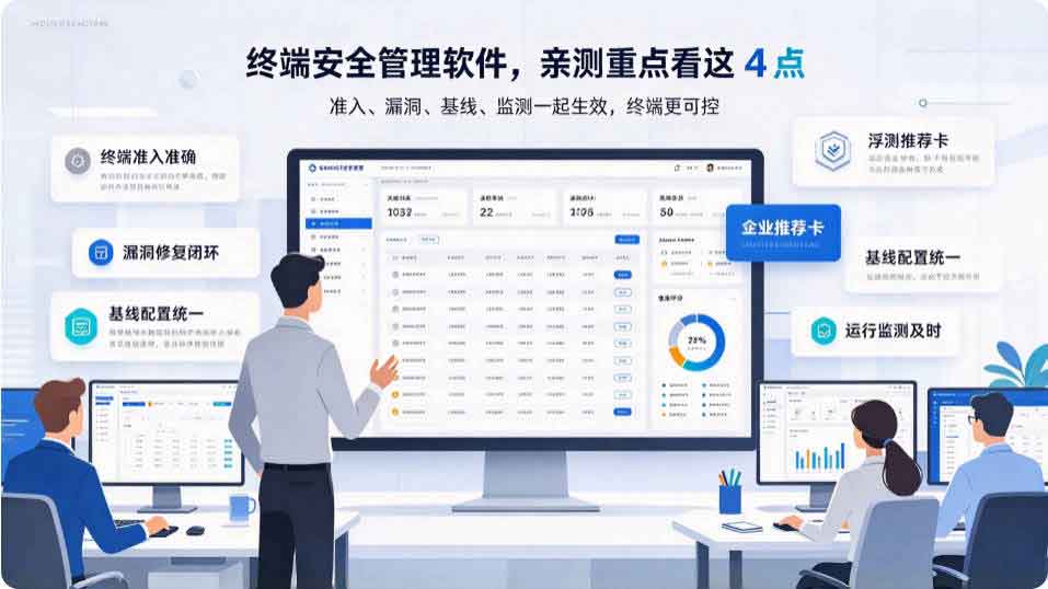 终端安全管理软件哪个好?1 款常用的终端安全管理软件推荐,2026 亲测好(图3) 终端安全管理软件哪个好?1 款常用的终端安全管理软件推荐,2026 亲测好(图3)