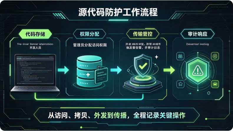 源代码该如何防护?源代码防泄密软件全面守护源代码安全!(图2) 源代码该如何防护?源代码防泄密软件全面守护源代码安全!(图2)