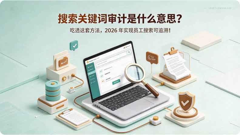 搜索关键词审计是什么意思?吃透这套方法,2026 年实现员工搜索可追溯!(图2) 搜索关键词审计是什么意思?吃透这套方法,2026 年实现员工搜索可追溯!(图2)