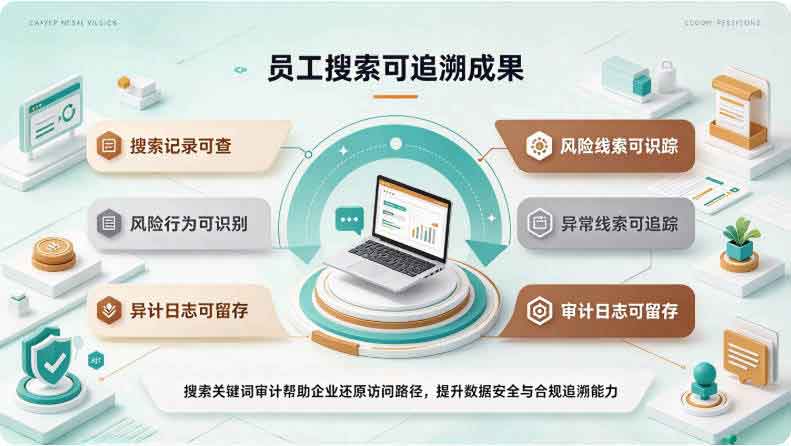 搜索关键词审计是什么意思?吃透这套方法,2026 年实现员工搜索可追溯!(图3) 搜索关键词审计是什么意思?吃透这套方法,2026 年实现员工搜索可追溯!(图3)