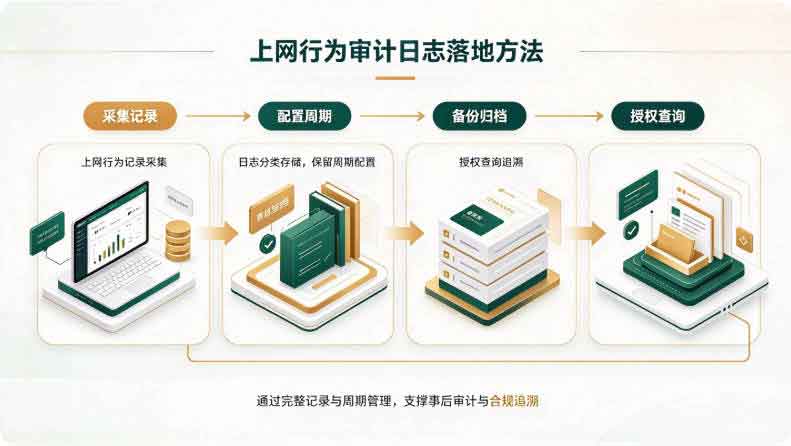 上网行为审计日志保存 6 个月怎么落地?域智盾软件留存完整上网行为记录!(图3) 上网行为审计日志保存 6 个月怎么落地?域智盾软件留存完整上网行为记录!(图3)