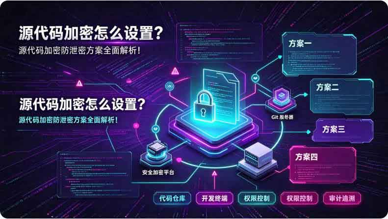 源代码加密怎么设置?源代码加密防泄密方案全面解析!(图2) 源代码加密怎么设置?源代码加密防泄密方案全面解析!(图2)