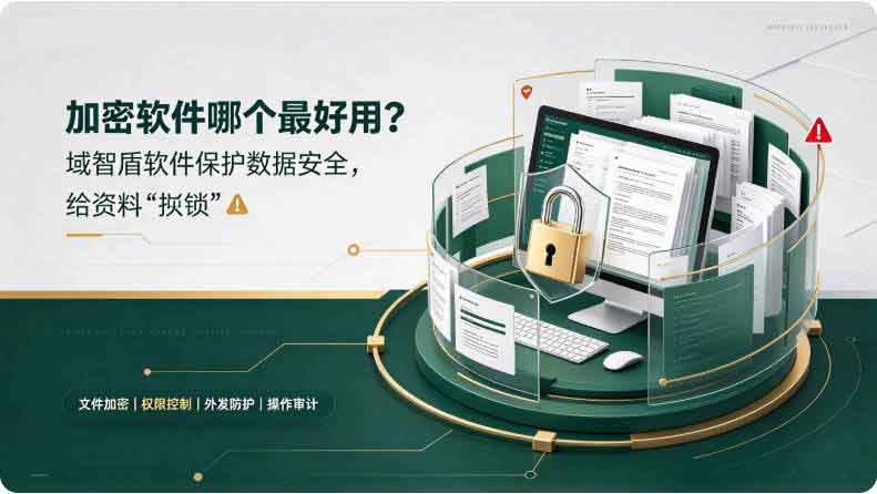 加密软件哪个最好用?域智盾软件保护数据安全,给资料 “上锁”!(图2) 加密软件哪个最好用?域智盾软件保护数据安全,给资料 “上锁”!(图2)