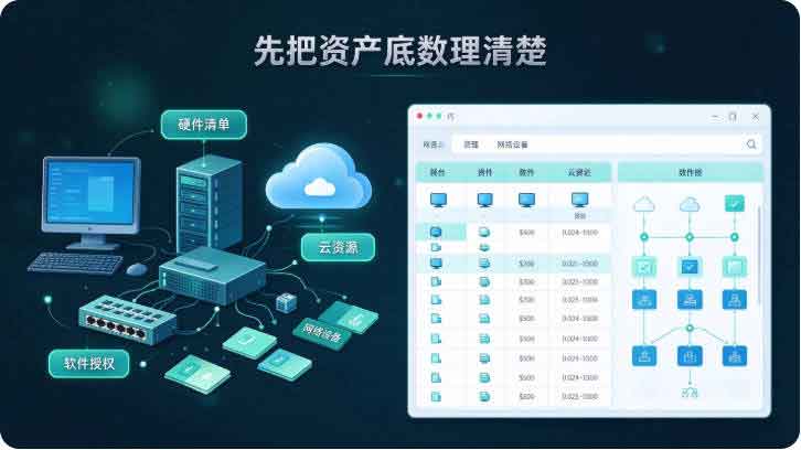 如何对企业 it 资产进行管理?IT 管理解决方案帮你告别混乱运维,降低成本与安全风险!(图3) 如何对企业 it 资产进行管理?IT 管理解决方案帮你告别混乱运维,降低成本与安全风险!(图3)