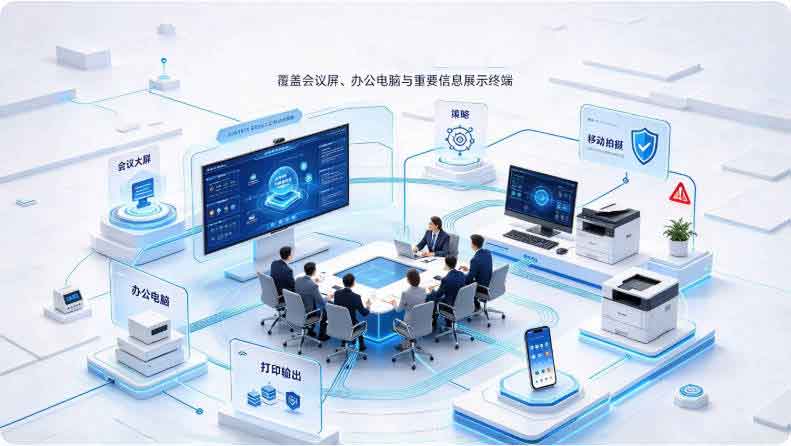 防止员工拍照屏幕泄密的措施是什么?域智盾软件屏幕防拍照软件技术白皮书!(图2) 防止员工拍照屏幕泄密的措施是什么?域智盾软件屏幕防拍照软件技术白皮书!(图2)