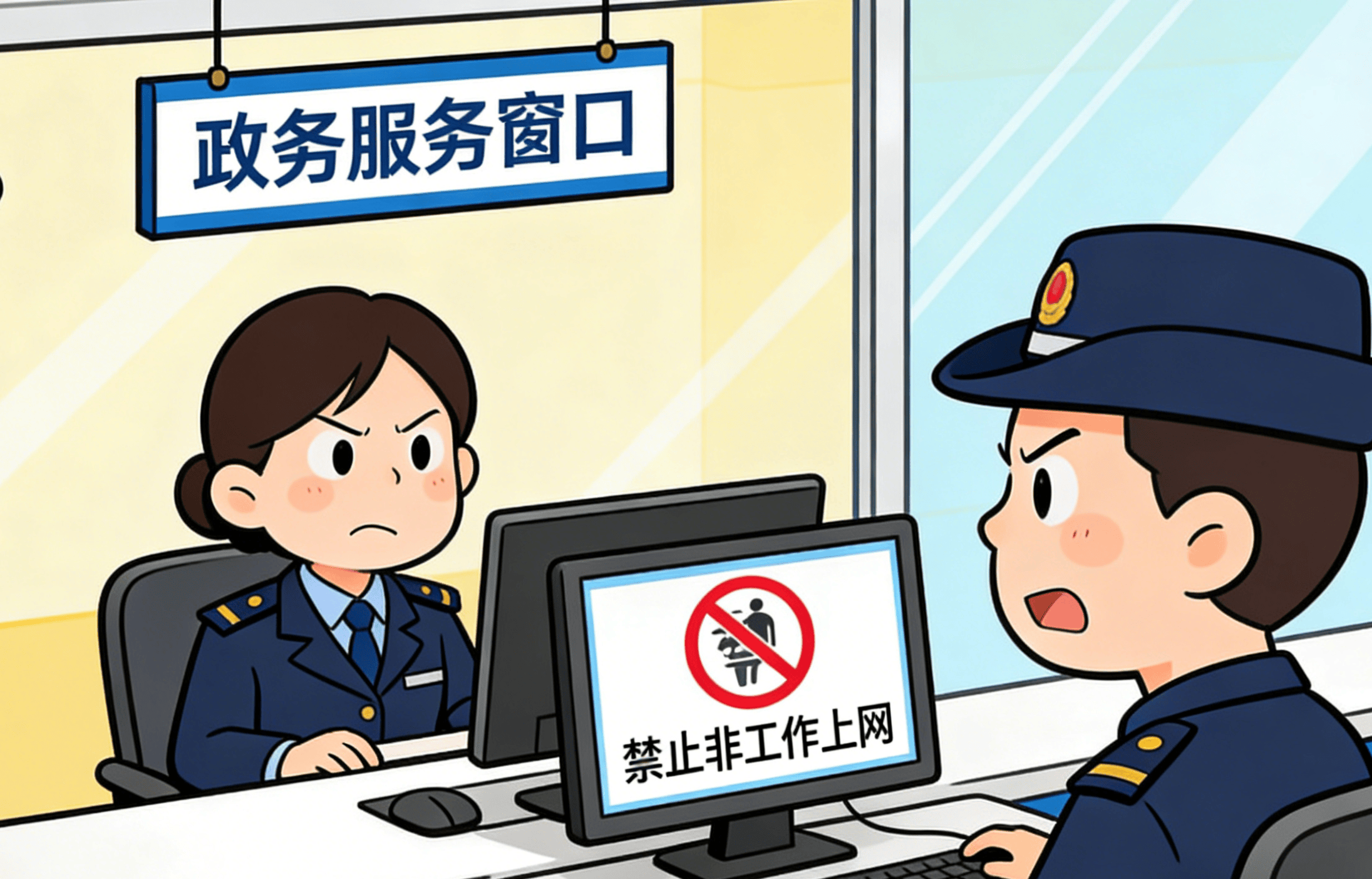 如何管控政府办事窗口的上网行为？分享6个政府办事窗口管控上网行为的办法！ (图2)