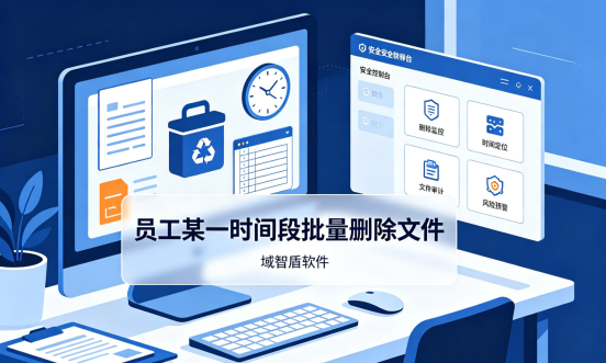 员工某一时间段批量删除文件？3招让企业告别"数据裸奔"(图1)