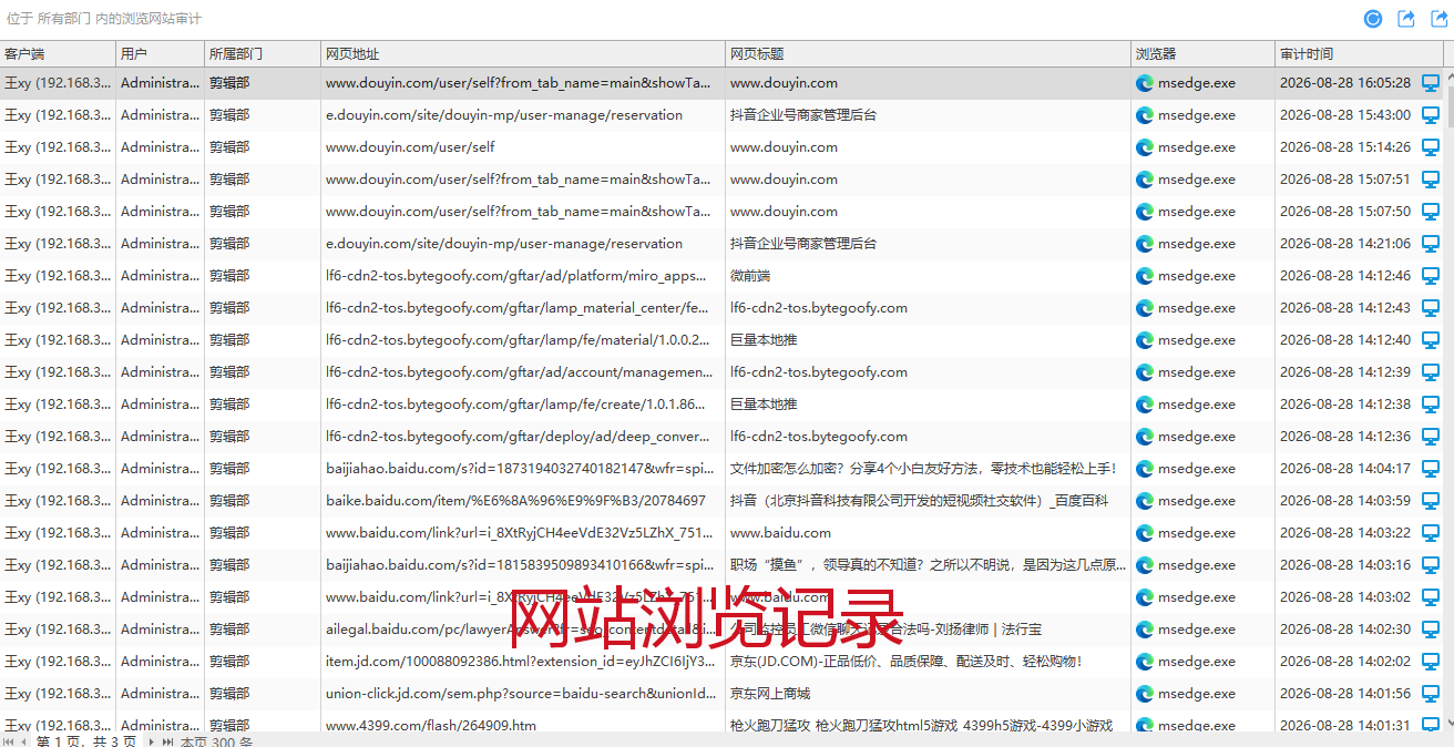 员工随意访问各类网站，如何实现禁止网站访问？黑白名单、行为审计多维度拆解(图4)