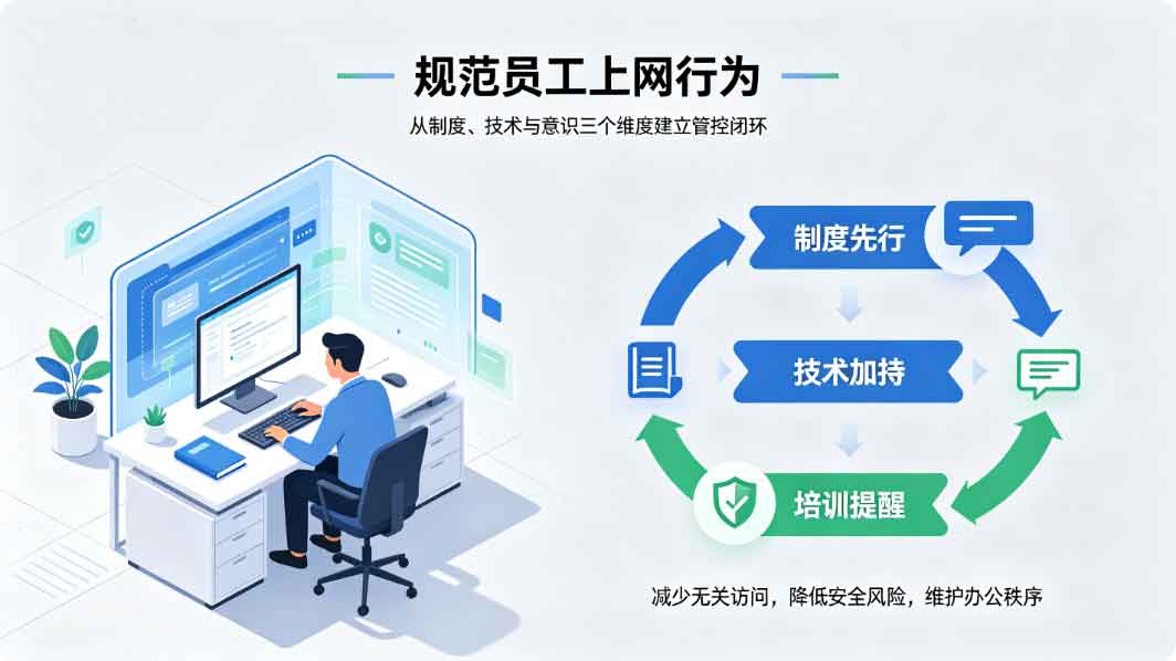 如何规范和限制员工的上网行为？这个上网行为管控方法，对员工很有效！(图2)