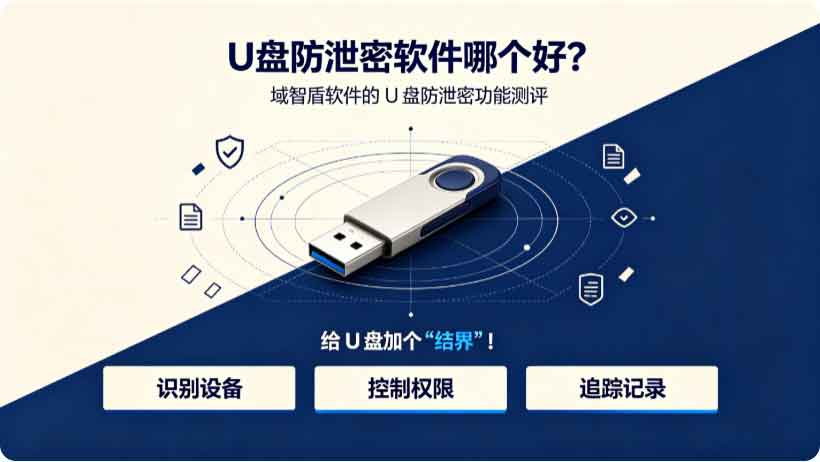 U 盘防泄密软件哪个好？域智盾软件的U盘防泄密功能测评，给U盘加个 “结界”！(图3)