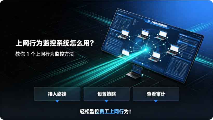 上网行为监控系统怎么用？教你1个上网行为监控方法，轻松监控员工上网行为！(图3)