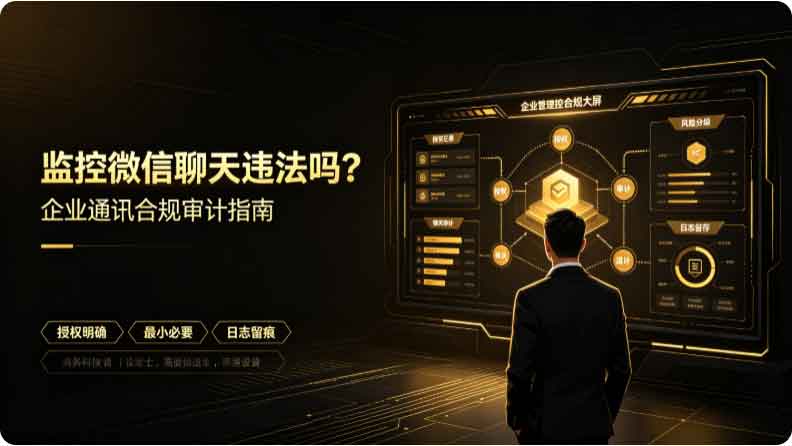 监控微信聊天违法吗？2026 年一文厘清合法边界与合规方法！(图2)