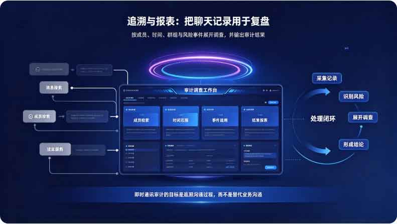 监控聊天记录的工具叫什么？即时通讯审计软件科普！(图3)
