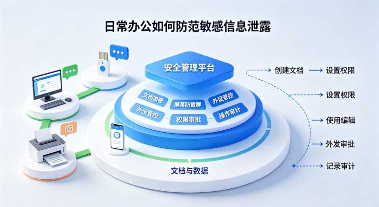 日常办公如何防范敏感信息泄露？把几个常见出口先堵上的做法(图3)