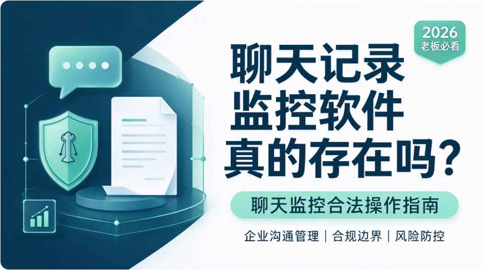 聊天记录监控软件真的存在吗？聊天监控合法操作指南，2026 老板必看！(图2)
