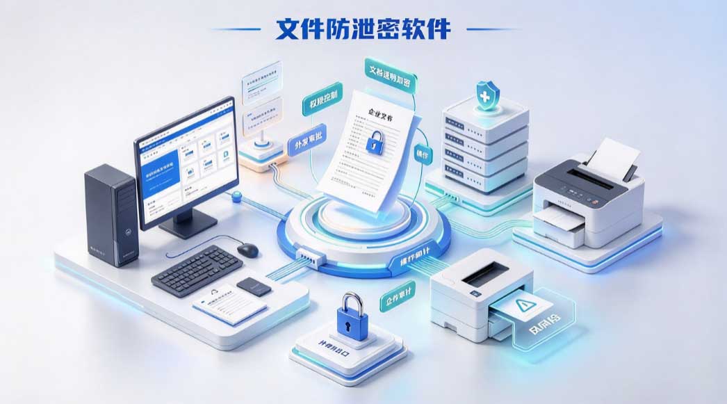 文件防泄密软件：加密、出口、留痕三道锁，文件全程带不走！(图2)