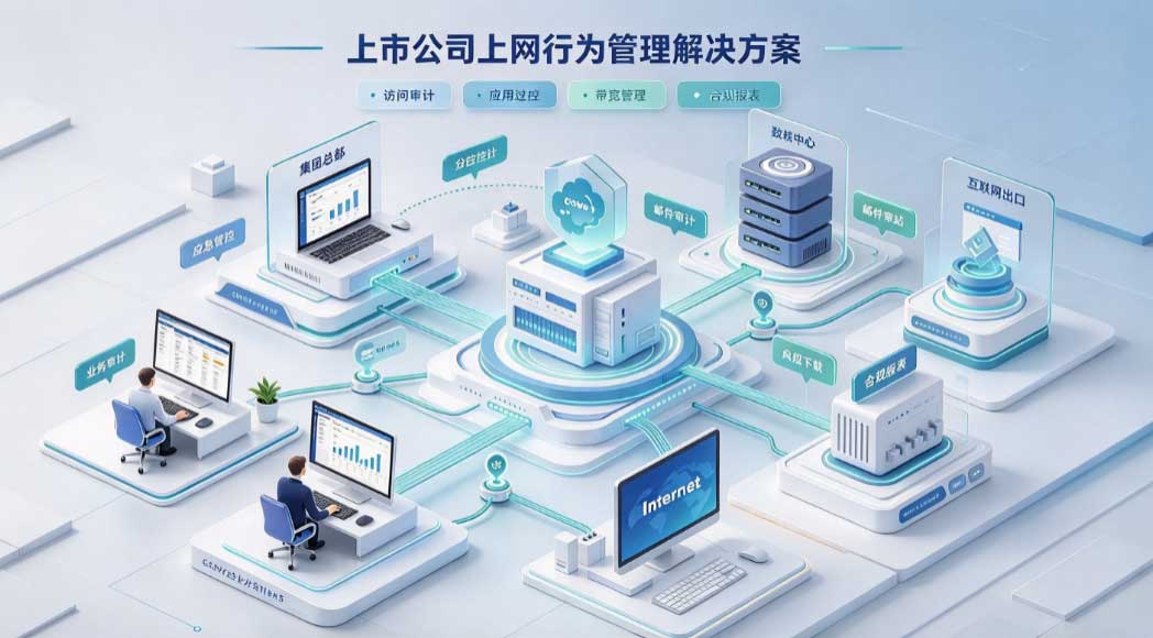 上市公司上网行为管理解决方案：秩序管得住，监管通报才查得起！(图2)
