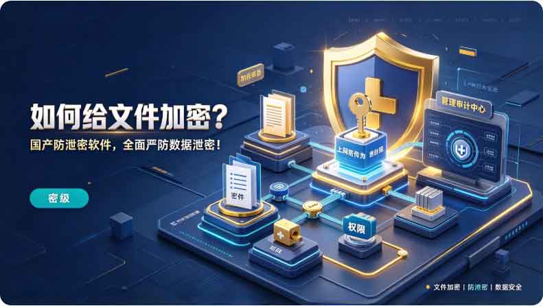 如何给文件加密?国产防泄密软件,全面严防数据泄密!(图2) 如何给文件加密?国产防泄密软件,全面严防数据泄密!(图2)