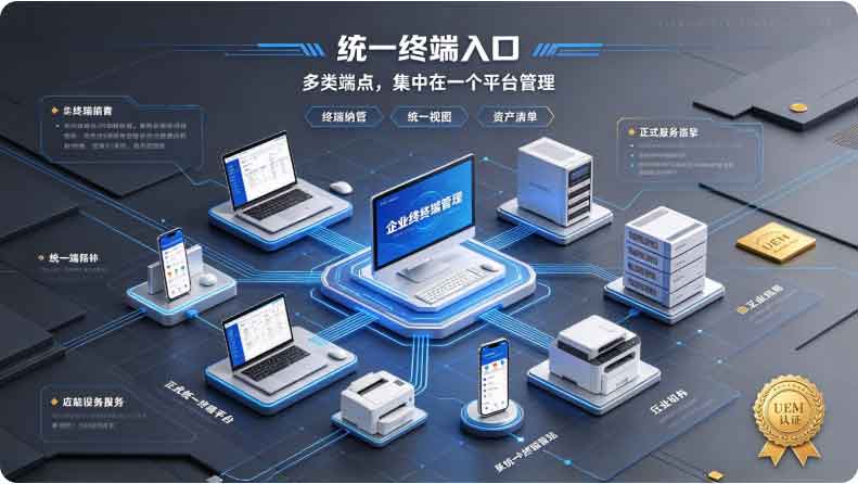 企业统一终端管理 UEM 选型指南：域智盾软件的统一端点管理的 6 个功能！(图2)