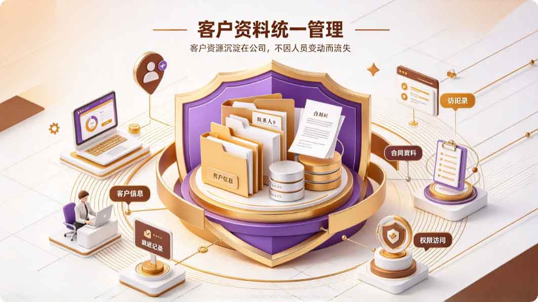 如何防止客户信息泄密？1 招锁住客户和资料，让客户资源留在公司手里！(图2)