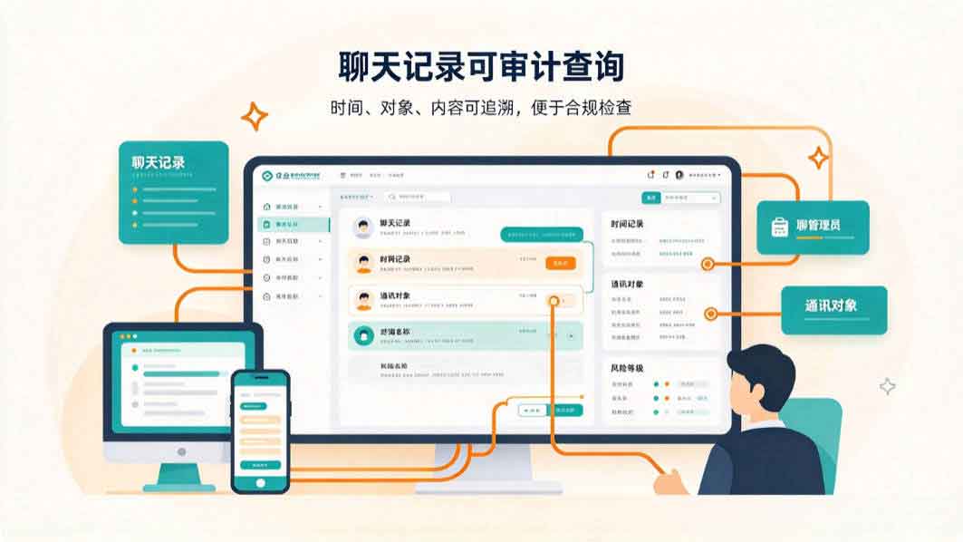 怎么监控聊天内容？1 款即时通讯监控工具推荐，合规合法轻松掌握聊天记录！(图3)