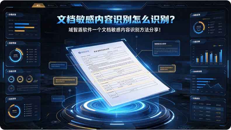 文档敏感内容识别怎么识别？域智盾软件一个文档敏感内容识别方法分享！(图3)