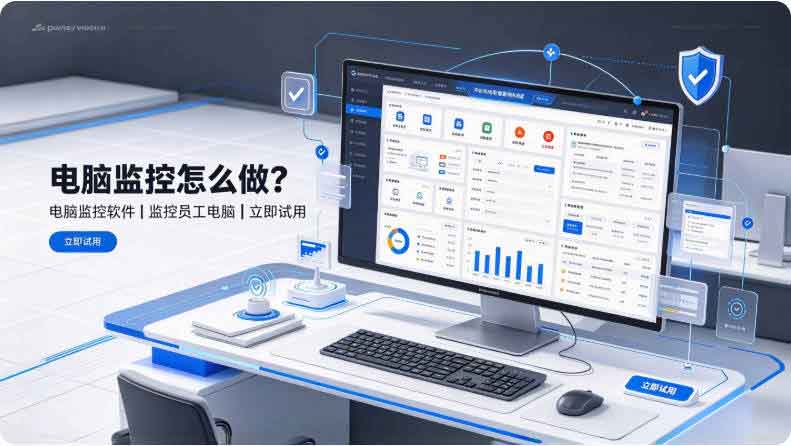 电脑监控怎么做？电脑监控软件监控员工电脑立即试用！(图2)