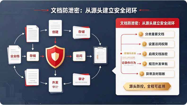 企业文档防泄密怎么设置？分享 1 个有效防止文件泄密的方法，从源头杜绝数据外泄！(图3)