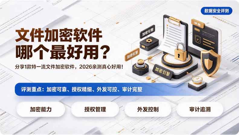 文件加密软件哪个最好用？分享 1 款特一流文件加密软件，2026 亲测真心好用！(图2)