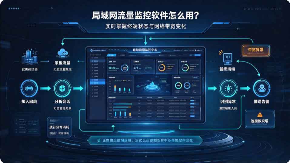 实时监控局域网电脑怎么监控？局域网流量监控软件让网络运维更简单！(图2)