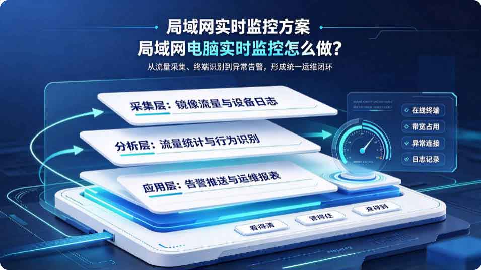 实时监控局域网电脑怎么监控？局域网流量监控软件让网络运维更简单！(图3)