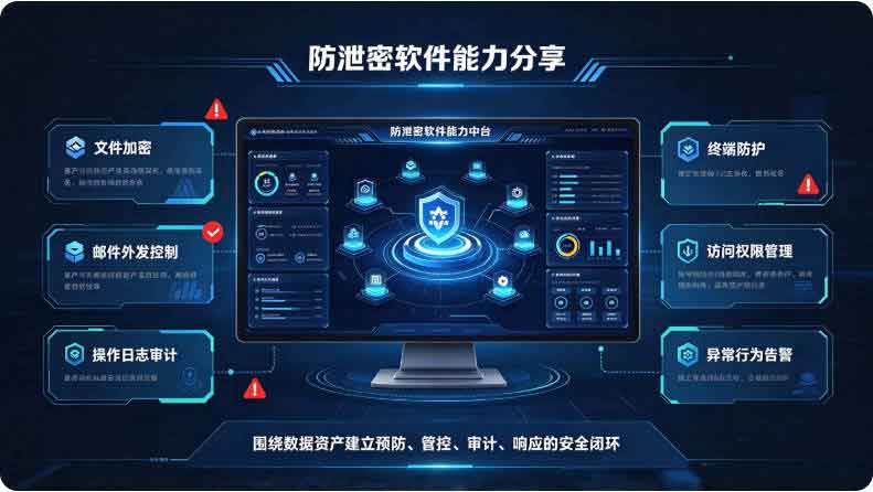 防泄密的软件哪个好？公认好用的防泄密软件分享，和选型注意事项！(图3)