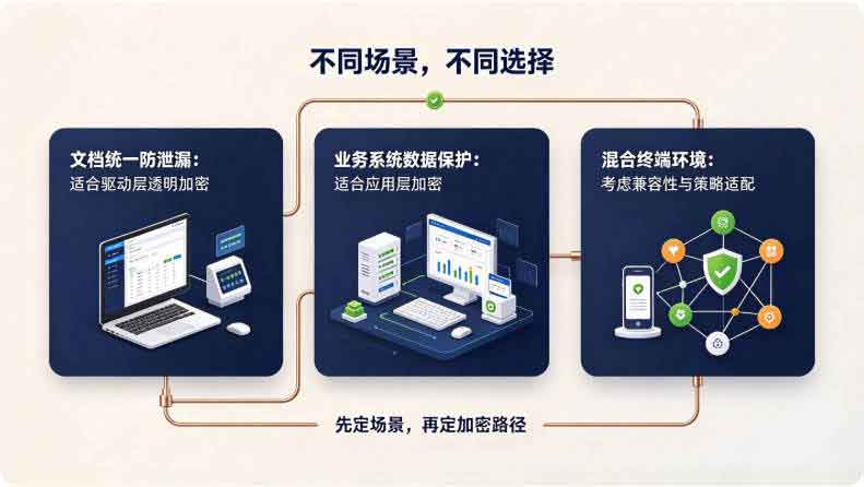 驱动层透明加密和应用层加密区别是什么？企业该怎么选？(图2)