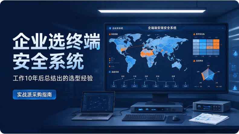 企业选终端安全系统：工作10年后总结出的选型经验！(图2)