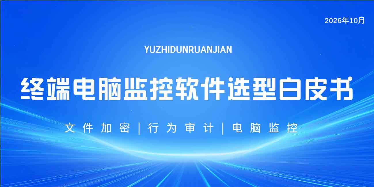 企业级终端电脑监控软件选型白皮书：域智盾软件的电脑监控功能分享！(图1)